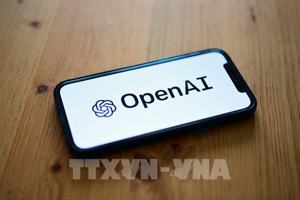 Biểu tượng của OpenAI. (Ảnh: AFP/TTXVN) Media